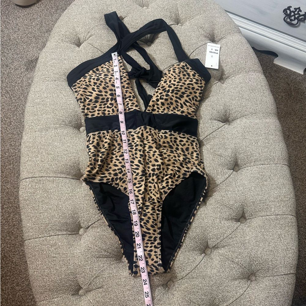 Leopard One Piece Swimsuit - Picture 14 of 14